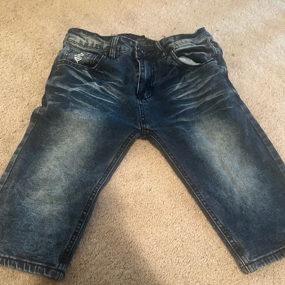 Boys size 14 denim shorts
